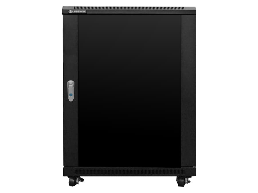 New Linkbasic Linkbasic 15U 600 Deep Cabinet 2 Fans & 2 Shelves IT Hardware product image from Impact Store
