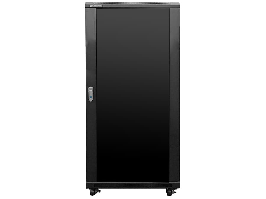 New Linkbasic Linkbasic 22U 600 Deep Cabinet 2 Fans & 2 Shelves IT Hardware product image from Impact Store