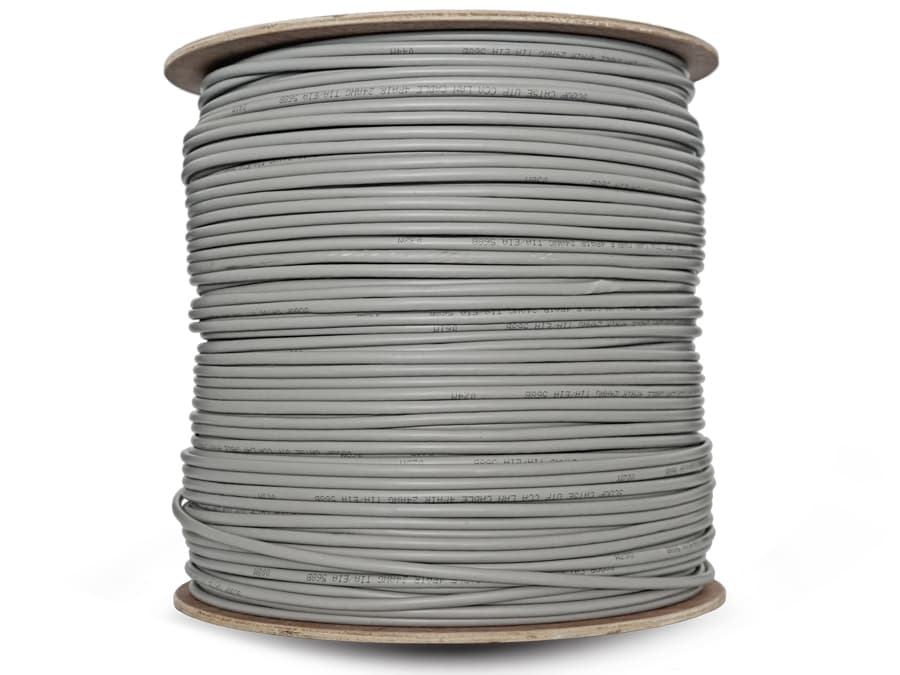 New Scoop Scoop 500m Drum Cat5e CCA Grey UTP Cable IT Hardware product image from Impact Store
