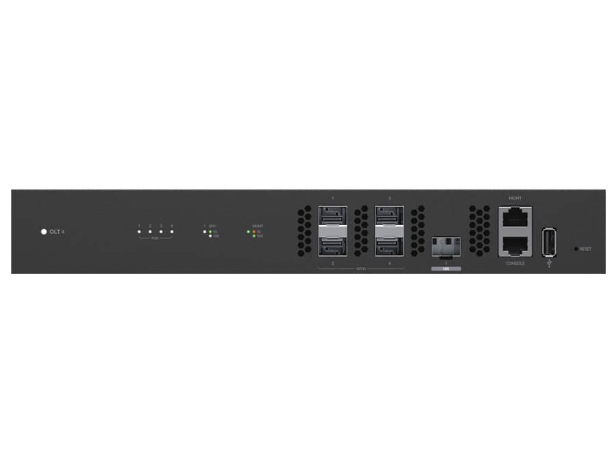 New Ubiquiti Ubiquiti UISP Fiber GPON OLT 4 PON Ports 1SFP+ | UF-OLT-4 IT Hardware product image from Impact Store