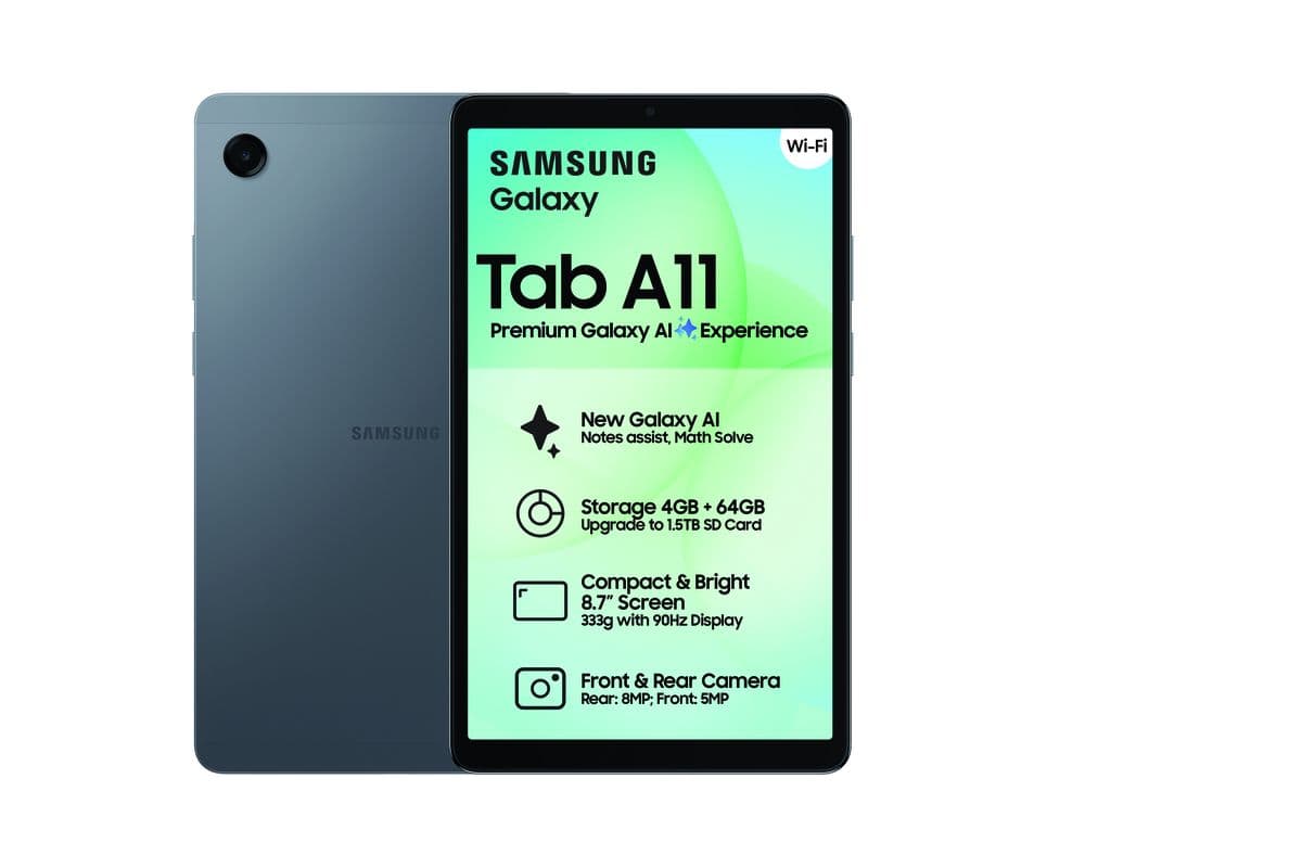 New Samsung Samsung Galaxy Tab A11 (X133) 8.7" 64GB Wi-Fi Only Tablet - Grey Tablets product image from Impact Store