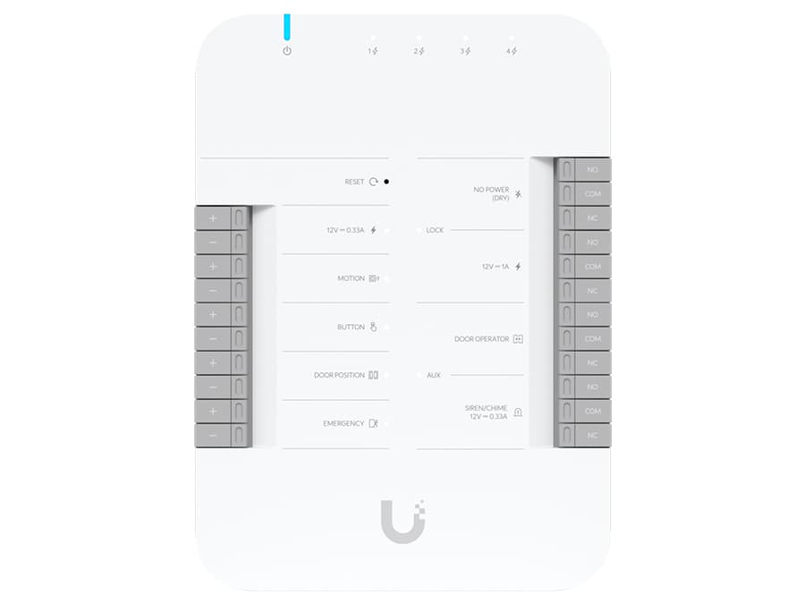 New Ubiquiti Ubiquiti UniFi Access Door Hub 4x Input, 4x Relay | UA-Hub-Door Security & Access Control product image from Impact Store