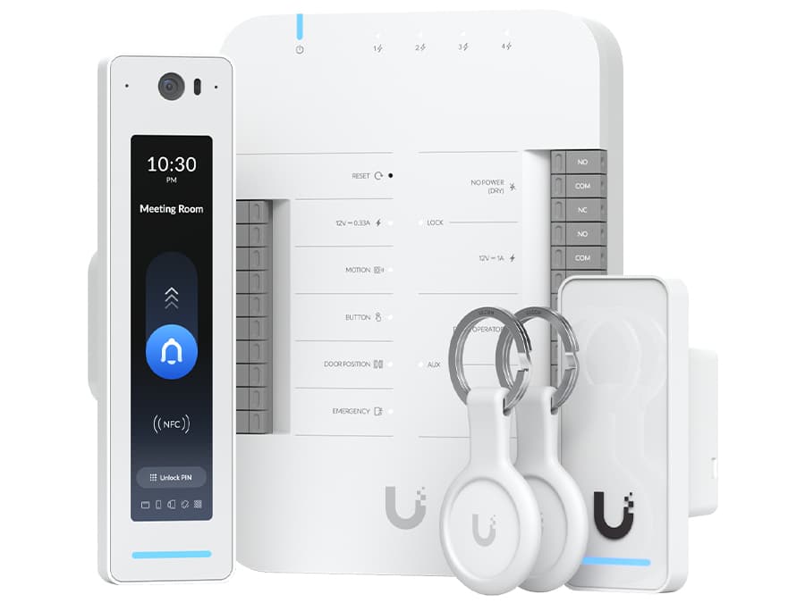 New Ubiquiti Ubiquiti UniFi Access G3 Starter Kit Pro with Hub & 2x Readers | UA-G3-SK-Pro Security & Access Control product image from Impact Store